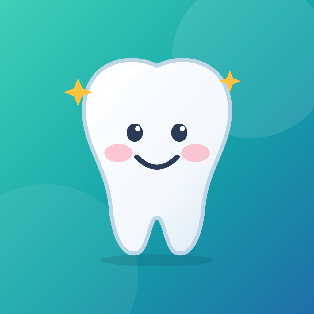 NxtBrush smiling tooth icon